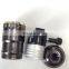 Tonghua Wholesale Vintage Aluminum E26 E27 Black Knob Switch Bulb Socket Glass Pendant Light Decorative Lamp Holder