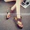 2016 new model lastest special comfortable ladies female woman roman style patchwork summer sandals shoes