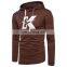 Wholesale customized spot men's long sleeve casual outdoor sports hooded pullover plus size sweat jogging suit