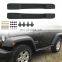 Side Steps Fit 2007-2017 Jeep Wrangler JK 2-Door OE Style Running Boards Nerf Bars Exterior Accessories 2pcs