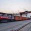 China to Russia  with container by railway