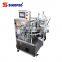 Fully Automatic Cosmetic Perfume Vials Carton Box Packaging Machine Vertical Packing Cartoning Machine