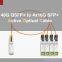 RoHS-6 Compliant 40gb/s ER4 40KM Fiber Optical Transceiver sfp Module 40g qsfp