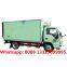 ISUZU 2T loading capacity refrigerated truck for meat/milk/fish/frozen chicken reefer box van type freezer Vaccine Transporter for sale
