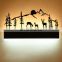 Retro LED Wall Lamp Bathroom Living Bed Room Animal Creative Painting Modern LED Wall Lights