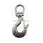 Wholesale Factory 650kg WLL 304 Stainless Steel Trigger Round Swivel Eye Lifting Snap Tone Hook Chain Snap Hook