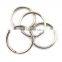 Wholesale Great Quality Metal Big Size Nickel Plated Bulk Split Ring