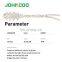 JOHNCOO 10pcs TPR Soft Worm Fishing Lure Soft Bait 53mm 0.4g Pesca Jig Trout Jig Swimbait Floating Jig lure