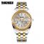 colorful top brand skmei 9098 luxury stainless steel japan movt quartz watch