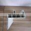 Anhui Weika Manufacturer vinyl profiles vertical sliding double hung windows glass panel windows