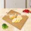 Large Organic Bamboo Chopping Board Cutting Board With Stackable Containers Trays For Kitchen