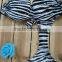 2016 New Design Women's One Piece Sexy Backless Zebra Adult Bikini