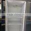 Large soda drinks bar cooler, glass door can beverage refrigerator