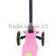best selling 3 wheel foldable kids kick scooter with plastic deck