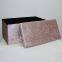 Ice Velvet ottoman-Pink