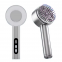 Nano Spray Electric Scalp Massager Brush Blue Red Light Therapy Vibration Hair Growth Oil Liquid Hair Straightener Comb