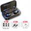 LED Display F9 Bloototh Earbuds Ecouteur Bluetooth San Fil Earphones TWS Headset Wireless Headphone Mobile Phone Android OEM ABS