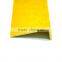 solid grit finish yellow fiberglass stair treads