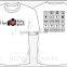 2016 hot selling custom short sleeve design your own bulk cheap t shirt printing