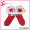 Hot selling spring socks baby products wholesale soft thermal baby socks with ribbon (WT-0003)