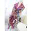Colorful Tassels Printed Women Lady Daily Holiday Travelling Pashmina Shawl