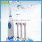 2015 waterproof battery powered electric tooth brush with holder and replace head