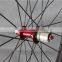 Red hubs dor road bike wheels carbon bike wheels UD-matt clincher wheels W56C