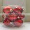 home decoration ornaments orange christmas glass ball