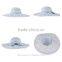 Fashion stripped handmade wholesale sun summer straw caps