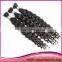 2015Wholesale Peru Real Human Hair Bulk Extension Afro Women Natural Black Curly Hair Bulk On Selling