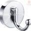 chrome plated zinc alloy single robe hook