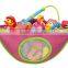 Hot Wholesale Baby Bath Toys Corner Organizer Basket Kids Toddler Net Storage Bag Organizer