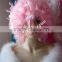 Wholesale Craft Chandelle Boa Feather Hair Extensions Turkey Feather Hat For Female Party Hat