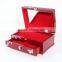 High end lock and mirror jewelry box kits wood