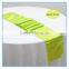 OEM factory hot selling elegant wedding party use satin table runners