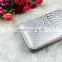 Latest Silver Hologram Laser Wrinkle Design Fashion Ladies Purse Clutch Wallet