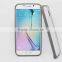 Transparent Tempered Glass Back Protector With PC Bumper Cell Phone Cases for Iphone And for Samsung