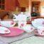 luxury 47pcs porcelain dinner set,dinner set box packing,dubai 40pcs porcelain dinner set