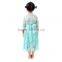 2016 New Style Kids Clothing Plain Elegant Long Lace Dresses Party Wear Baby Dress