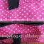 High Quality Fashion Pink Dot Girls Travel Bags