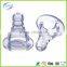 Liquid silicone transparent feeding bottle nipple