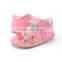 A-bomb 2016 Summer Lovely Design Baby Girl Flower Style Rubber Sole PU Leather Baby Shoes for girl/baby prewalker shoes