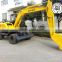 DLS865-9A 6ton mini wheel excavator with KYB pilot pump manufacture in china
