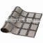 Fashion 24cm*40cm hot fix crystal rhinestone mesh sheet for bag