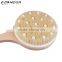 long handle bath cleaning brush dry natural bristle body brush