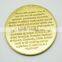 Wholesale custom brass souvenir coin