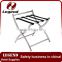 China stainless steel luggage rack for hotels bedroom