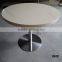 Round fast food restaurant equipment , restaurant tables