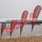 Hot selling beach spoon flag pole