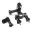 JGJ OEM for GoPro Hero 3+/3/2/1 Cameras Three-way Adjustable Pivot Arm for Motocycle/Bike